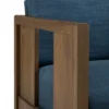 Fauteuil Roan teak wild brown ink