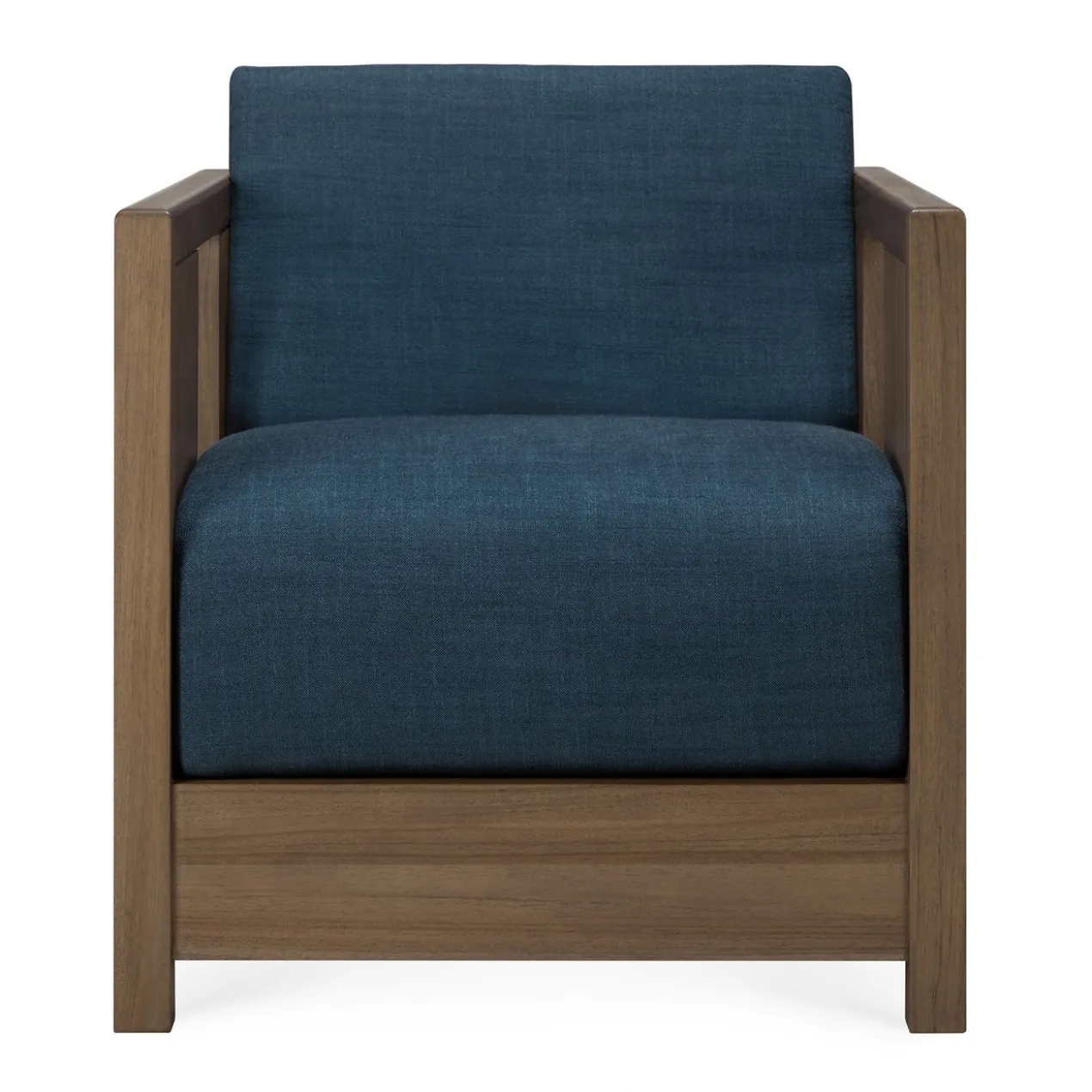 Fauteuil Roan teak wild brown ink