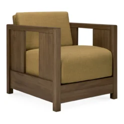 Fauteuil Roan teak wild brown amber
