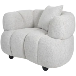 Fauteuil Rocco beige