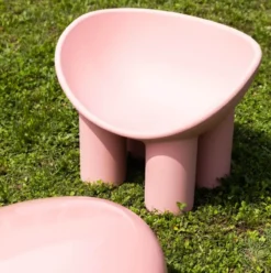 Fauteuil Roly Poly rood