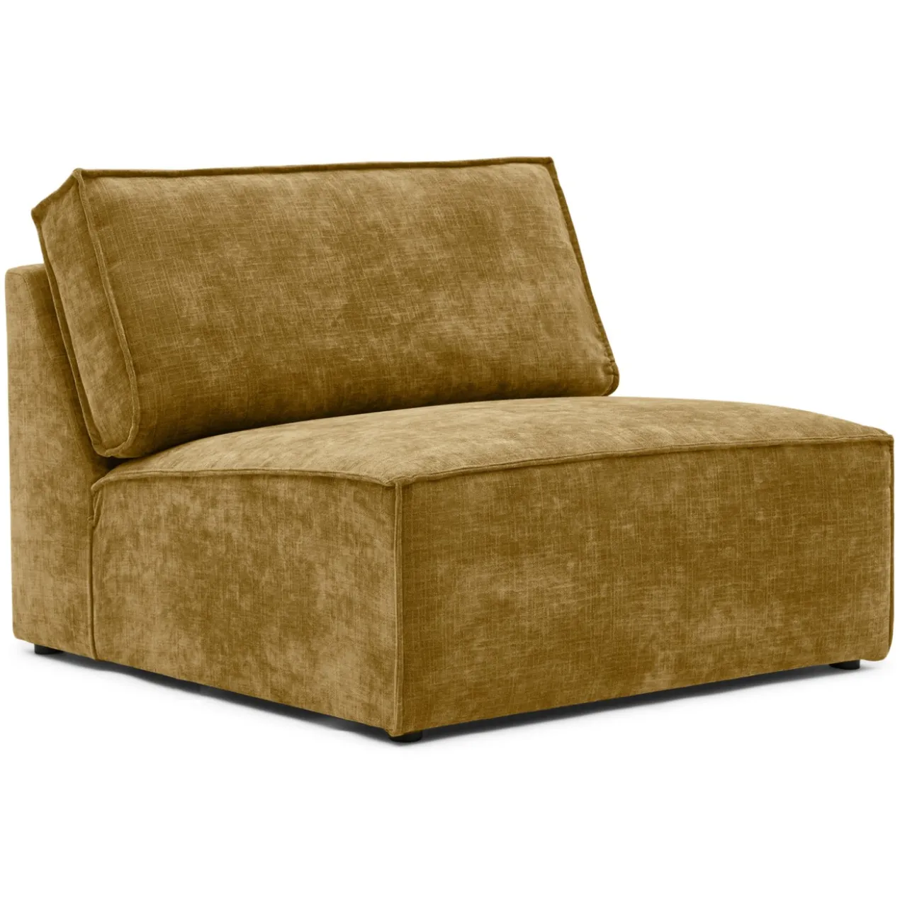 Fauteuil Segment be cotton mustard