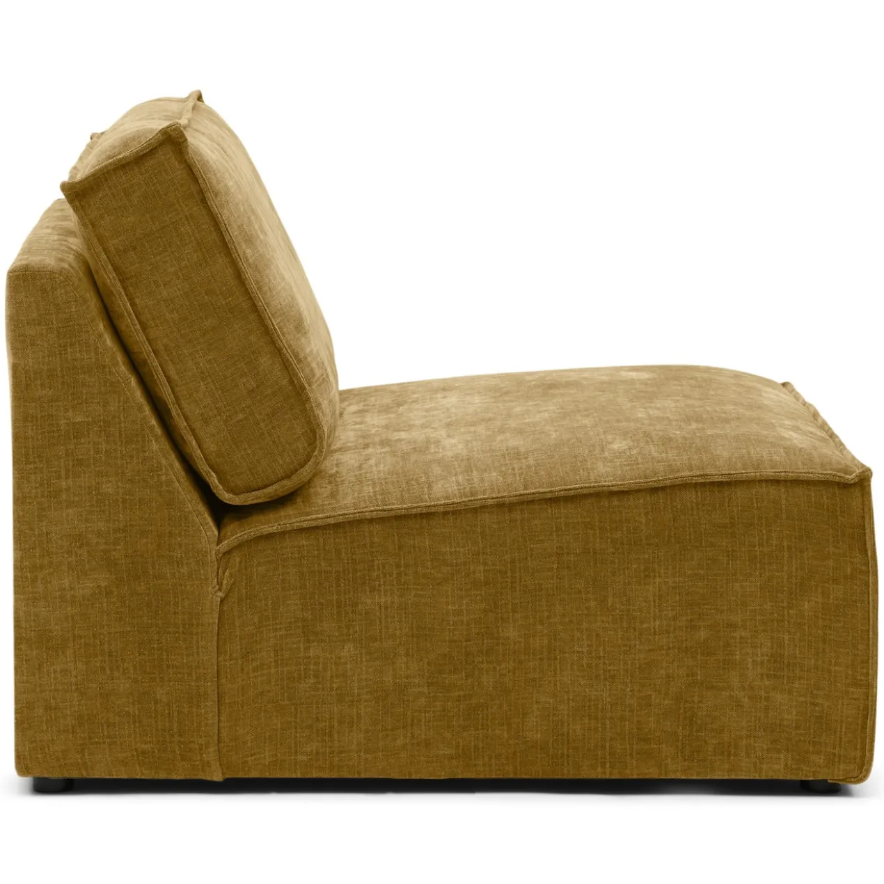 Fauteuil Segment be cotton mustard