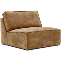 Fauteuil Segment be cotton ocher