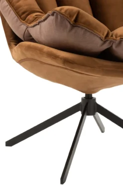Fauteuil Serena bruin