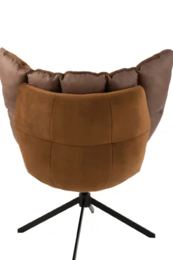 Fauteuil Serena bruin
