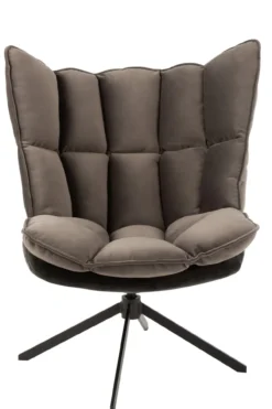 Fauteuil Serena donkergrijs