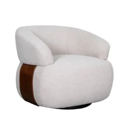 Fauteuil Sicilie walnoot