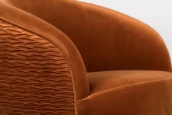 Fauteuil So curvy oranje