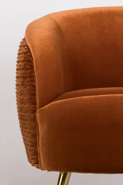 Fauteuil So curvy oranje