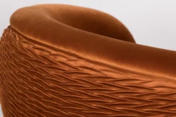 Fauteuil So curvy oranje