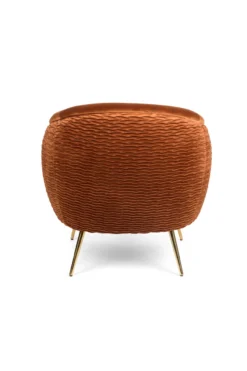Fauteuil So curvy oranje