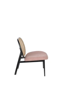 Fauteuil Spike Naturel/Roze