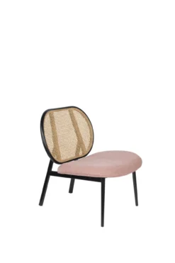 Fauteuil Spike Naturel/Roze