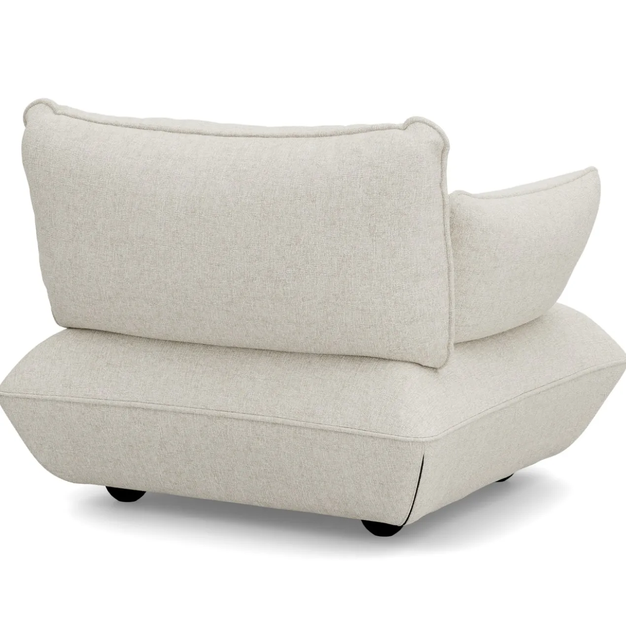 Fauteuil Sumo loveseat boucle recycled beige
