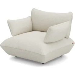 Fauteuil Sumo loveseat boucle recycled beige
