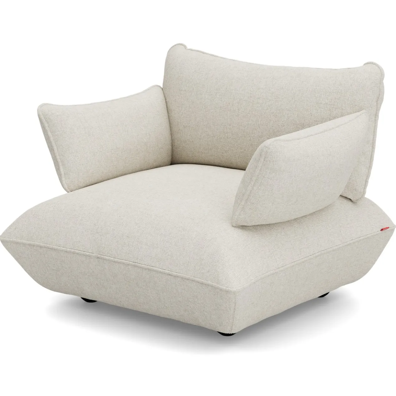 Fauteuil Sumo loveseat boucle recycled beige