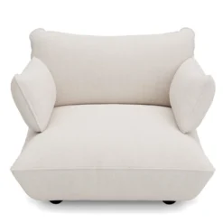 Fauteuil Sumo loveseat boucle recycled creme