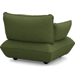 Fauteuil Sumo loveseat boucle recycled leaf green