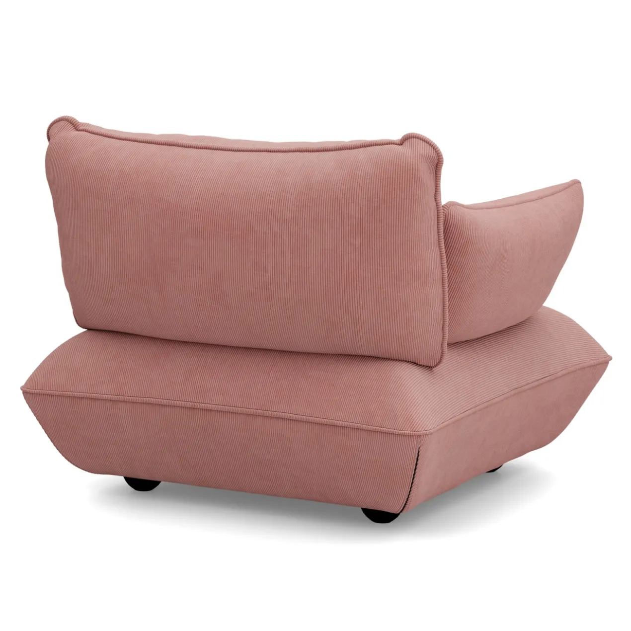 Fauteuil Sumo loveseat cord recycled soft pink