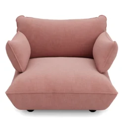 Fauteuil Sumo loveseat cord recycled soft pink