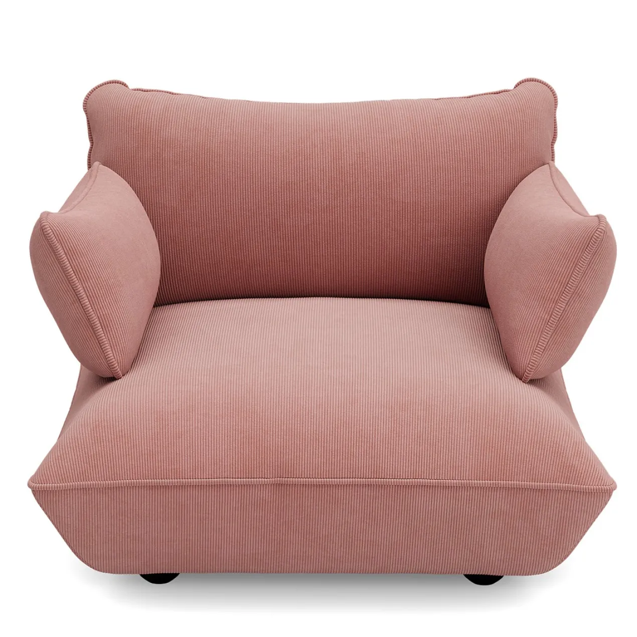 Fauteuil Sumo loveseat cord recycled soft pink