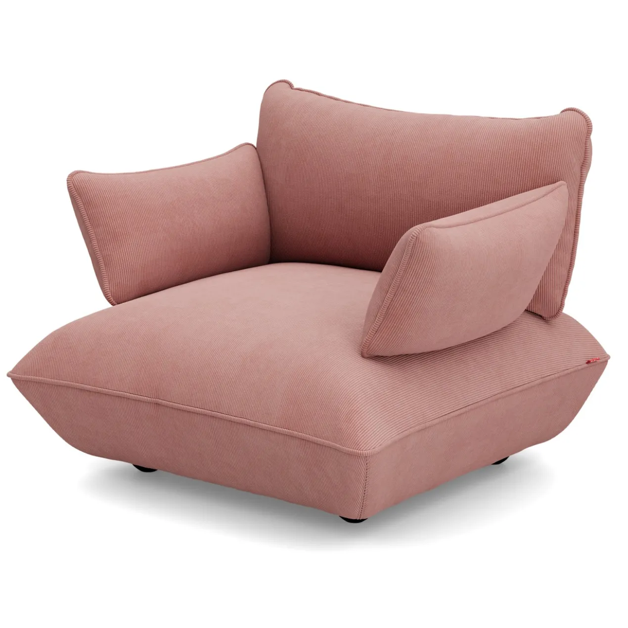 Fauteuil Sumo loveseat cord recycled soft pink