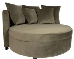 Fauteuil XL Rond groen