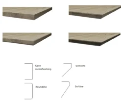 Firma Hout & Staal Eettafel Leaf | Mikado frame | Matte lak Eettafel Leaf | 220*100 cm | Softline | Matte lak
