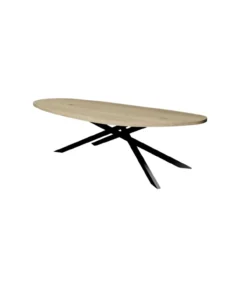 Firma Hout & Staal Eettafel Leaf | Mikado frame | Matte lak Eettafel Leaf | 220*100 cm | Softline | Matte lak