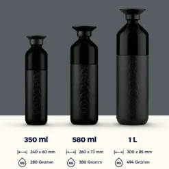FLes Dopper Insulated 1L blazing black