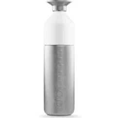 Fles Dopper 800 ml steel