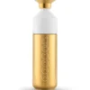 Fles Dopper 490 ml steel gold