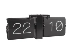 Flip clock No Case black, matt black stand