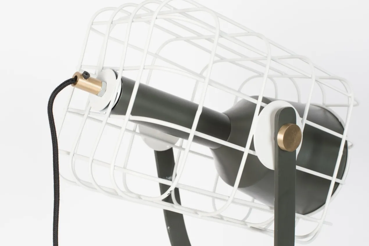 Floor lamp cage white