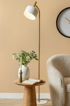 Floor lamp Smart enamel white