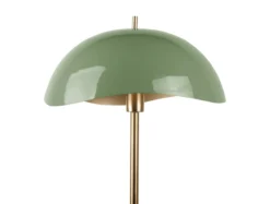 Floor lamp Waved enamel jungle green