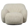 Folke fauteuil chenille naturel melange