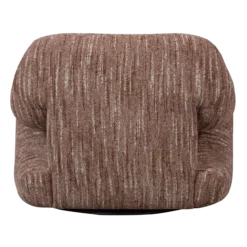 Folke fauteuil chenille oudroze melange