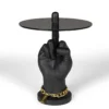 Fother mucker side table black
