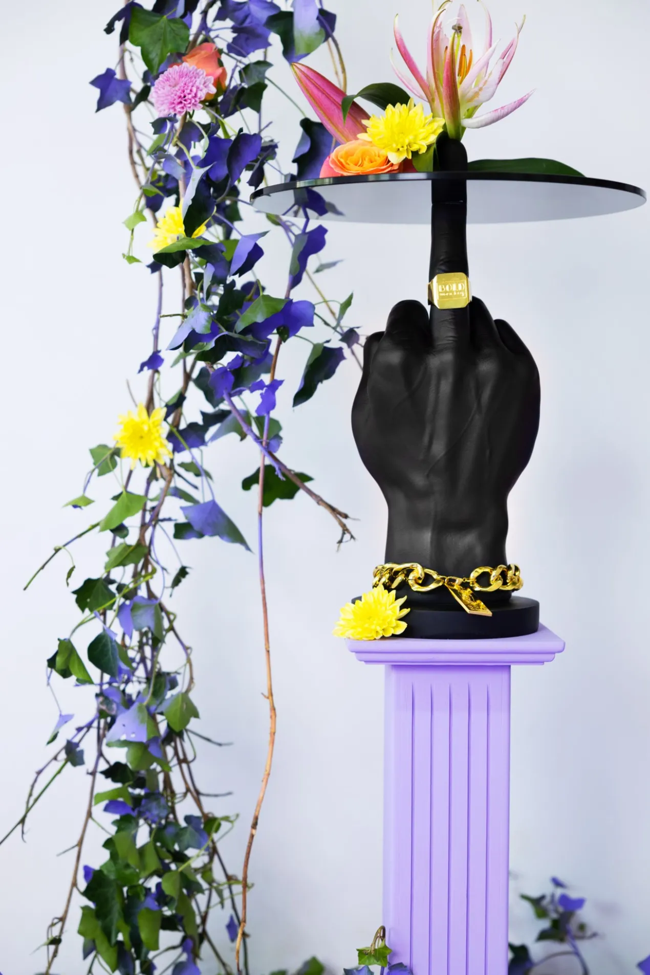 FOTHER MUCKER SIDE TABLE LOVE