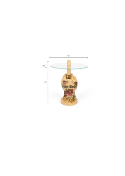 FOTHER MUCKER SIDE TABLE LOVE