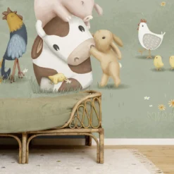 Fotobehang Little Farm