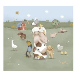 Fotobehang Little Farm