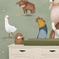 Fotobehang Little Farm
