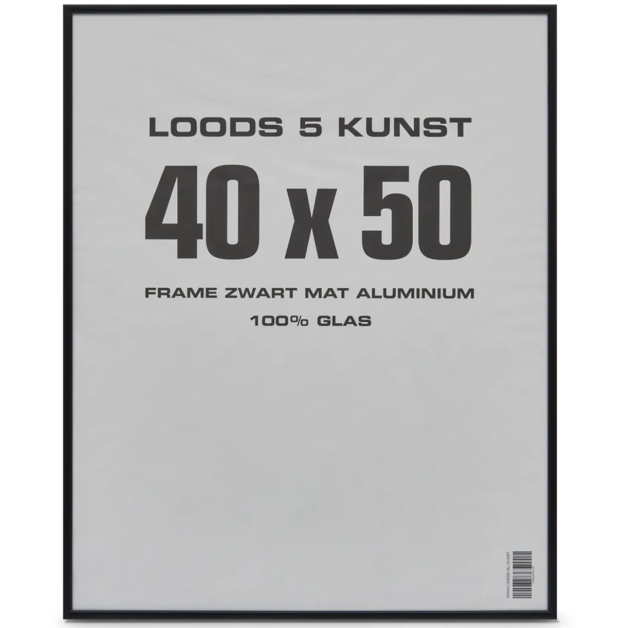 Fotolijst Accent 40x50 Zwart