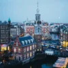 Foto op plexiglas Amsterdam De Munt 148 x 98 cm