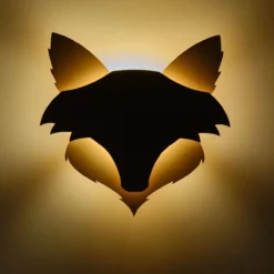 Fox wall lamp