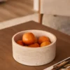 Fruitschaal Travertine