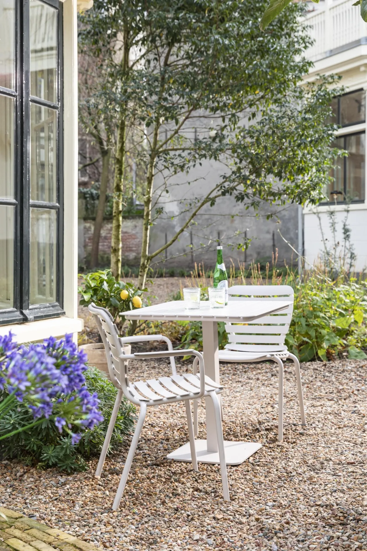 Garden bistro table vondel 71x71 clay